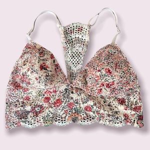 Victoria’s Secret Floral Bralette- Size Medium- Worn once!
